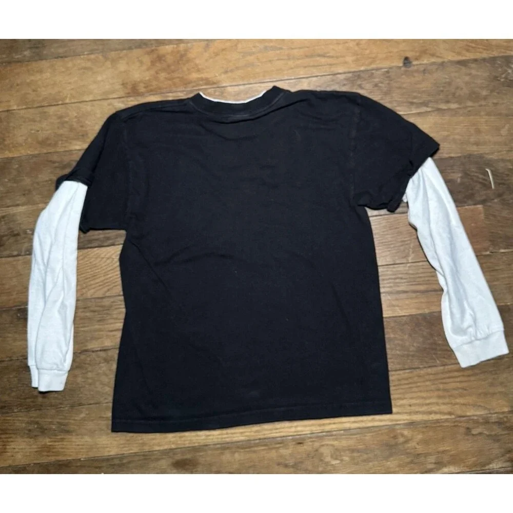 Hybrid Layered Gamer Cyber Punk Cringe Homework 2010's Graphic Top Teens Small